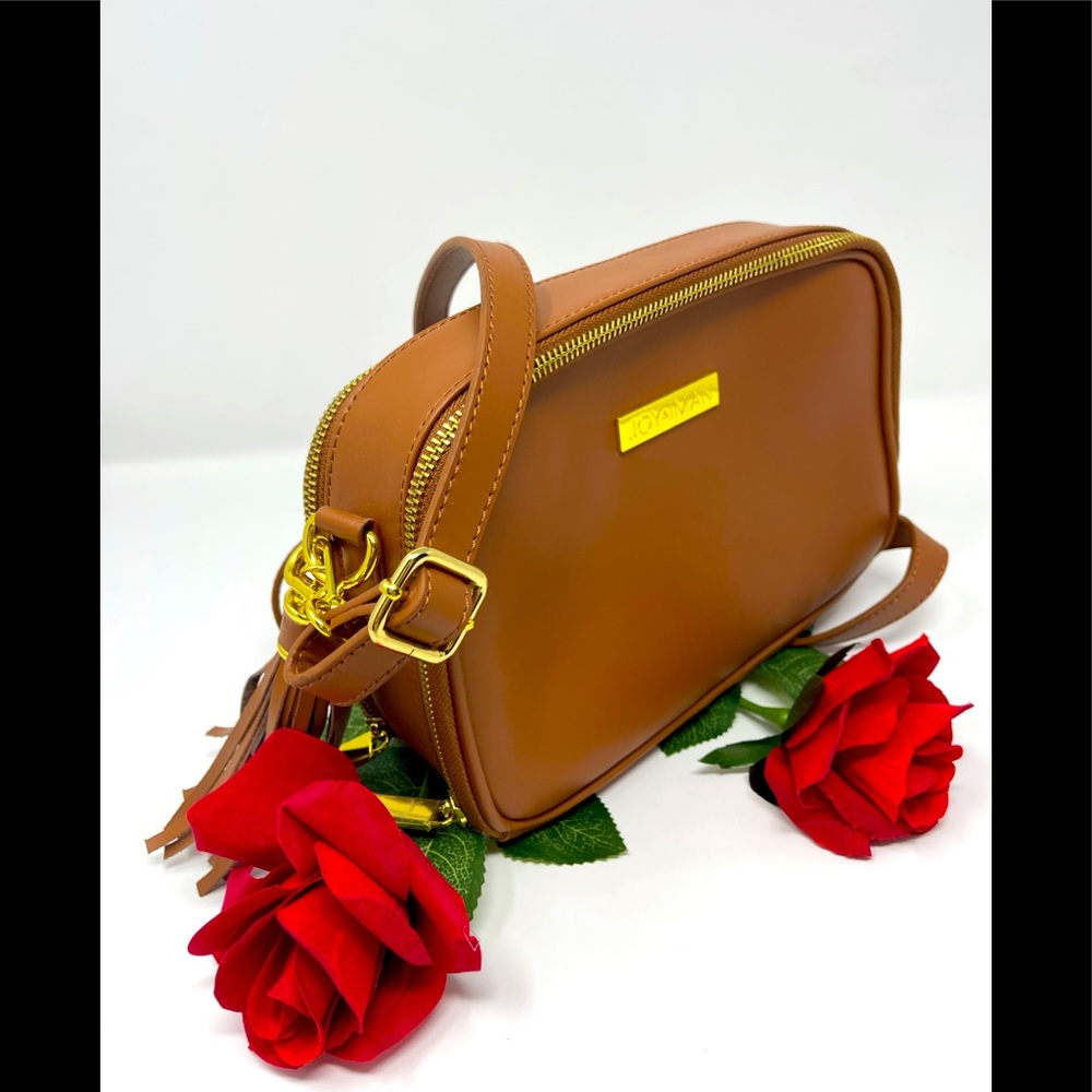 Joy&Iman crossbody Leather Bag
